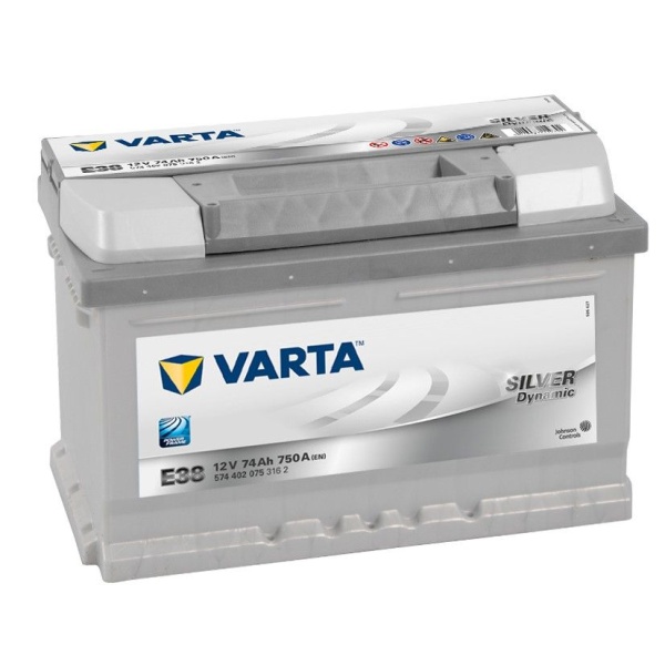 Baterie Varta Silver Dynamic E38 74Ah 750A 12V 5744020753162